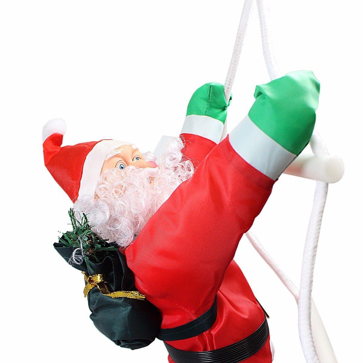 Climbing Santa With Rope Ladder, Suitable for Indoor and Outdoor