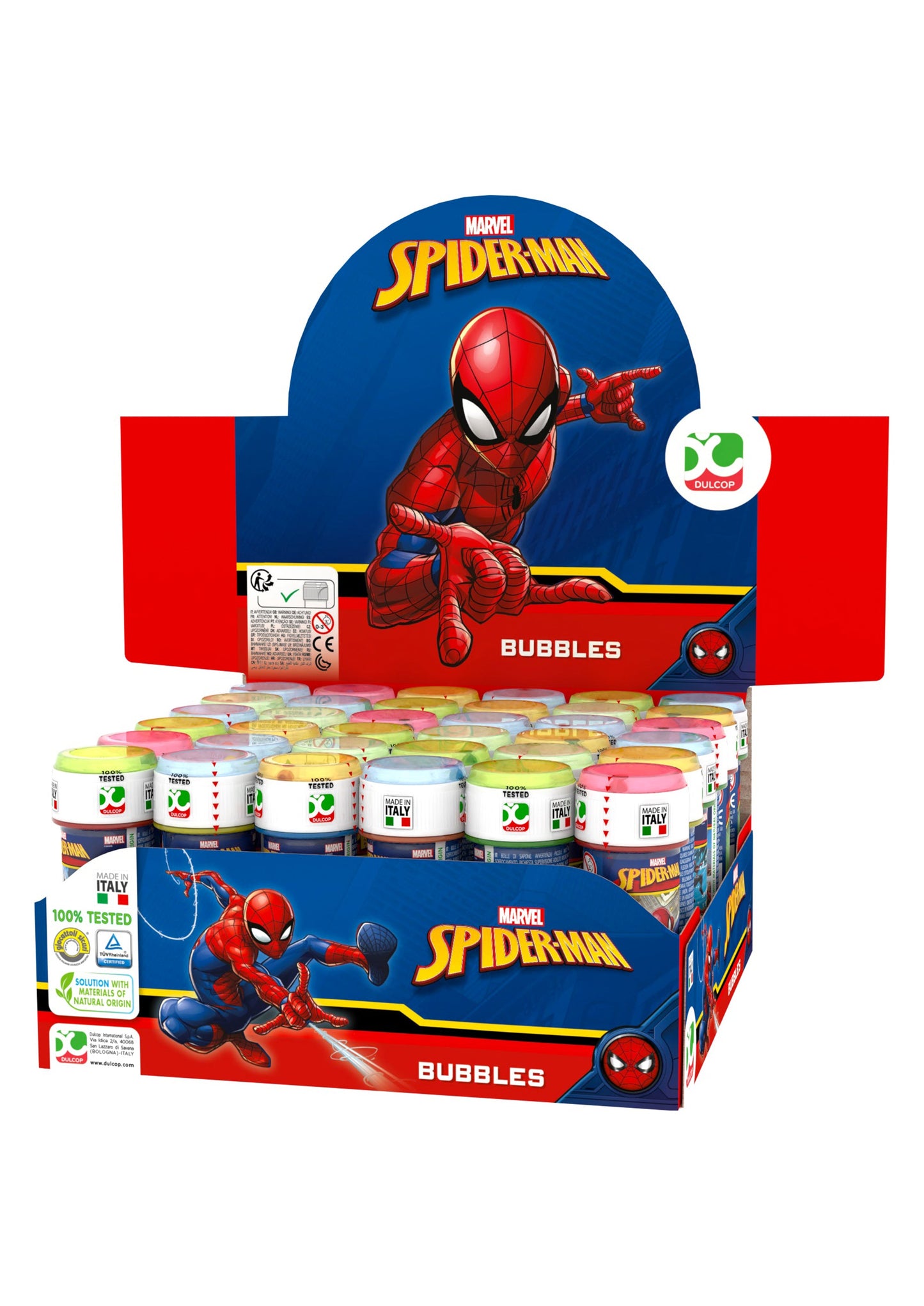 Bubble Tubs Spiderman 60ml R42452 (Parcel Rate)