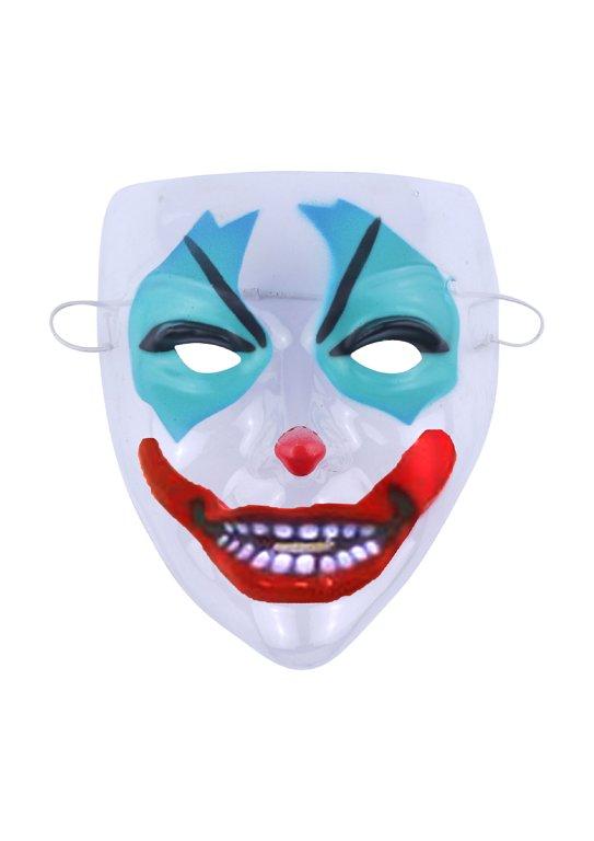 Halloween Creepy Clown Mask Ideal For Parties Or Trick Or Treat Costumes V21243 (Parcel Rate)