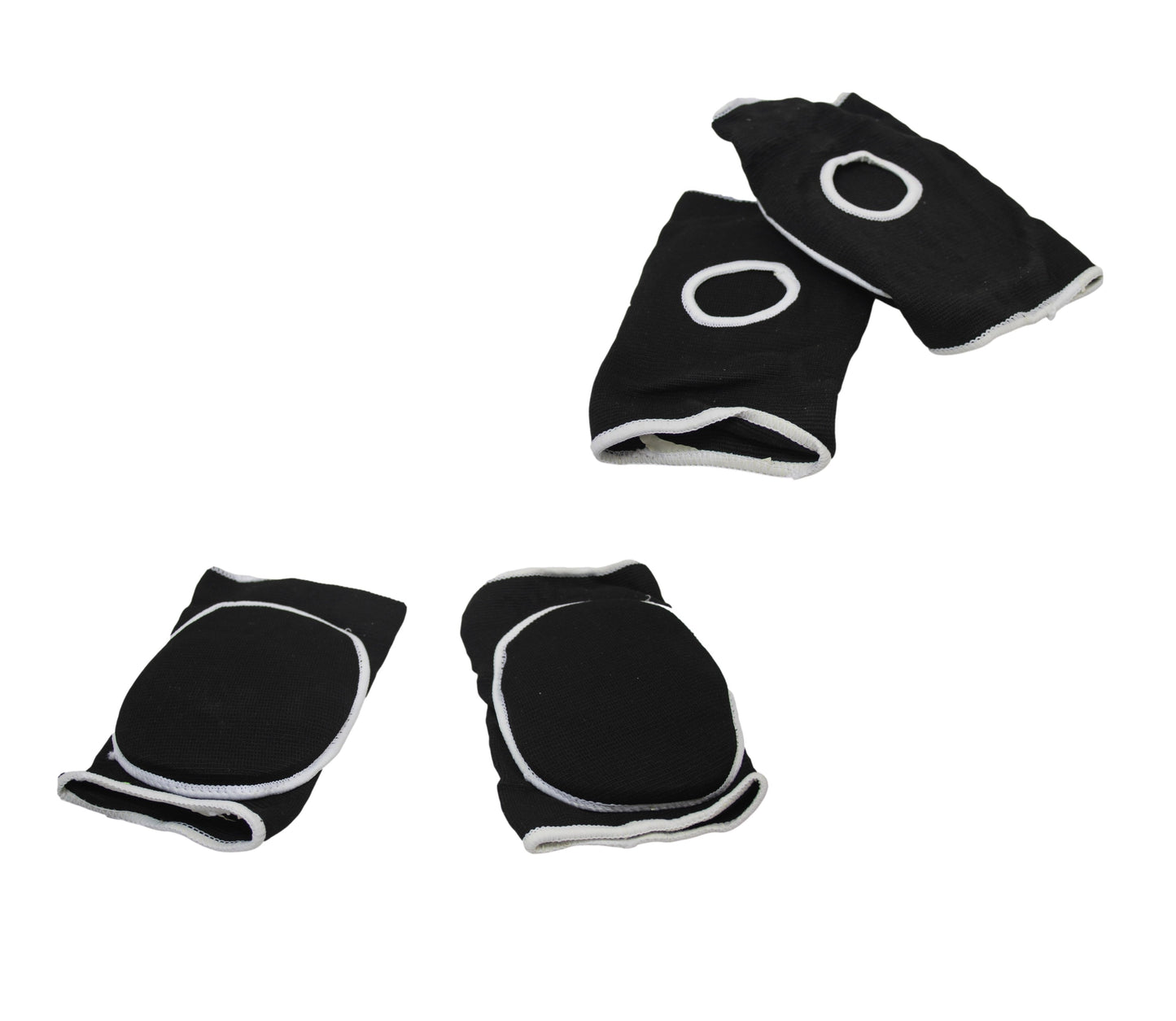 Protective Gym Gear Shin Guard 2 Piece Set Soft Fabric 6809 (Parcel Rate)