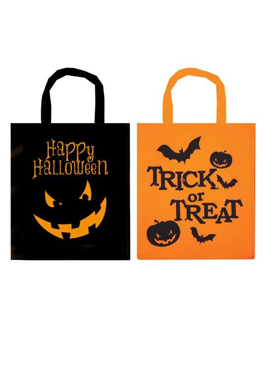 Halloween Treat Bags Ideal For Trick-Or-Treaters 28cm x 34cm Assorted Designs V57033 A  (Parcel Rate)