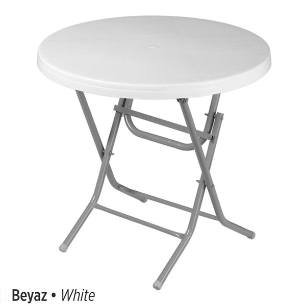 Manolya Folding Table Round 80 x 73 cm CT058 (Big Parcel Rate) – [C3 ...