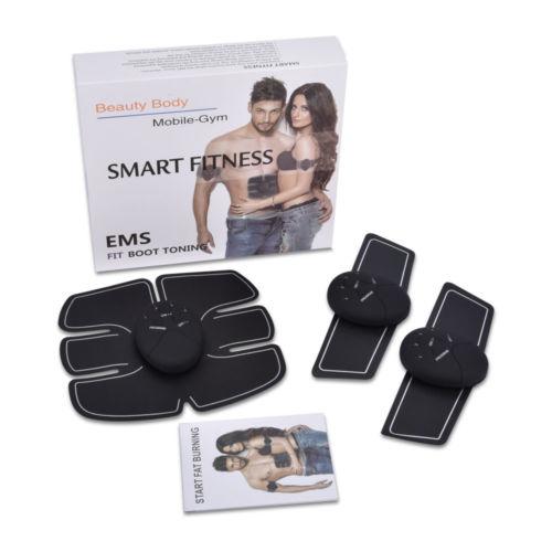 Body Trainer Abdominal Toning Muscle Toner Charminar Abs Smart EMS Fitness Belt 5171 (Parcel Rate)